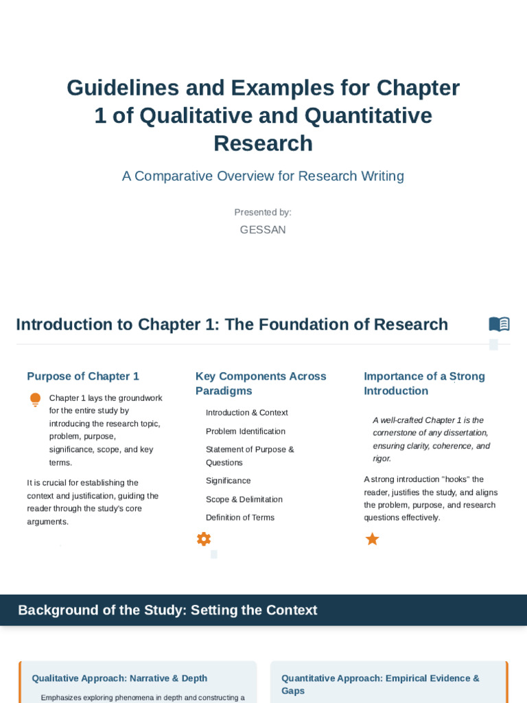 Chapter 1 Research Guidelines Overview | PDF | Hypothesis ...