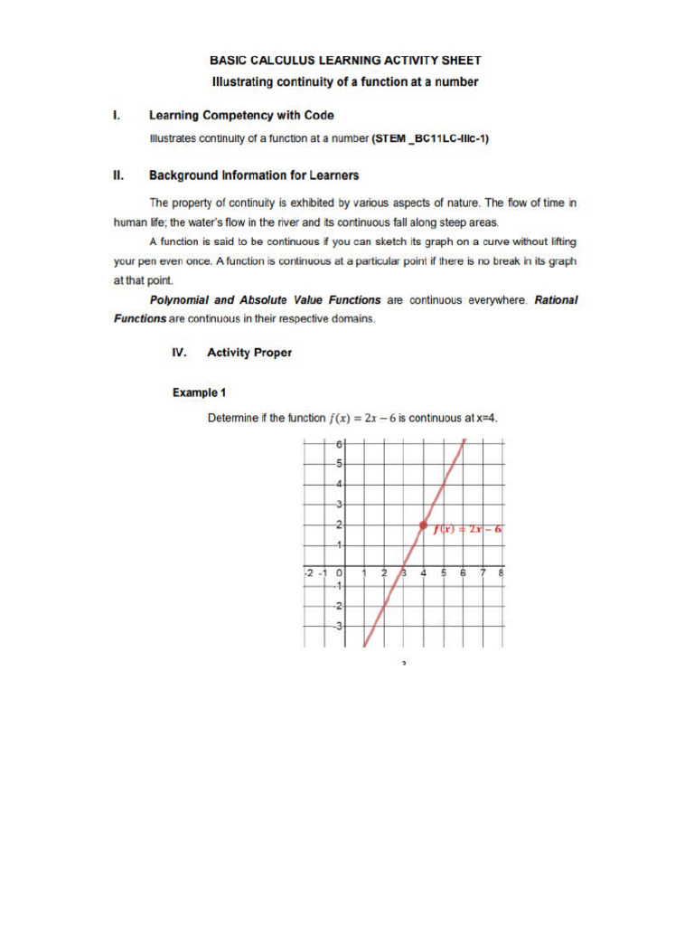 Las for Basic Calculus for December 1 | PDF