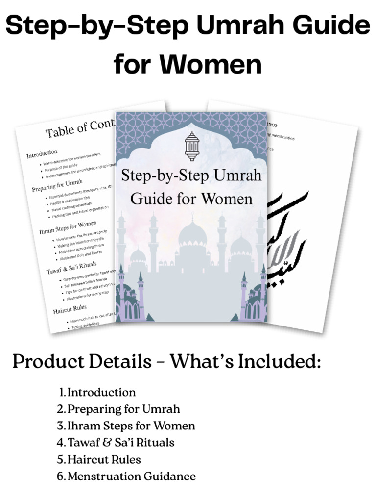 Women's Umrah Guide: Rituals & Packing | PDF