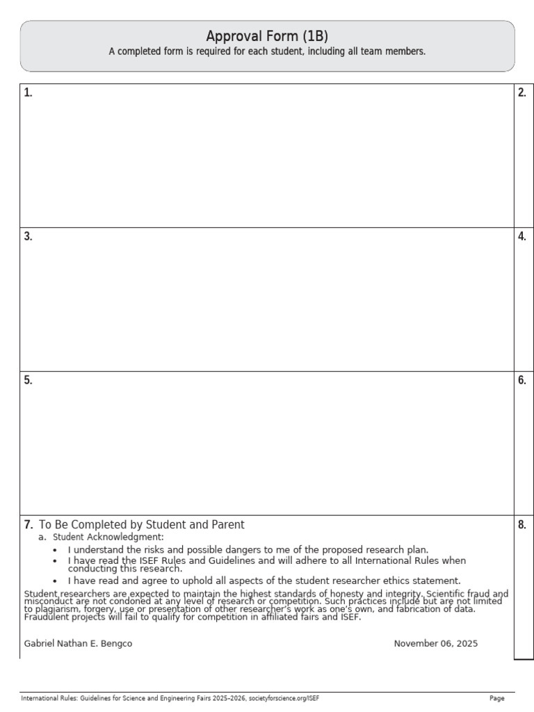 1B-Approval-Form | PDF | Institutional Review Board