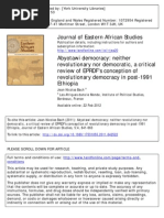 Download Crtical Review of Revolutionary Democracy by Elleni Centime Zeleke SN96450376 doc pdf