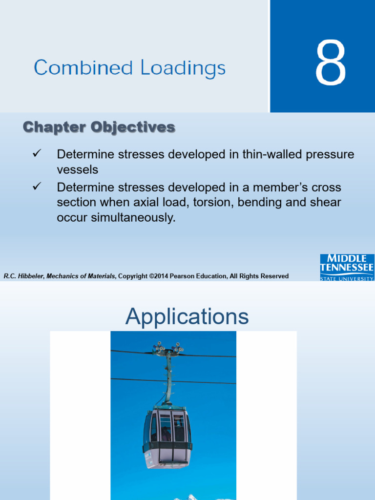 Stress Analysis in Pressure Vessels | PDF | Stress (Mechanics) | Bending