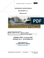 2-Magic GS-700 LSA (2 Seats) Maintenance &amp Service Manual (Rev 002. 20 October 2011)