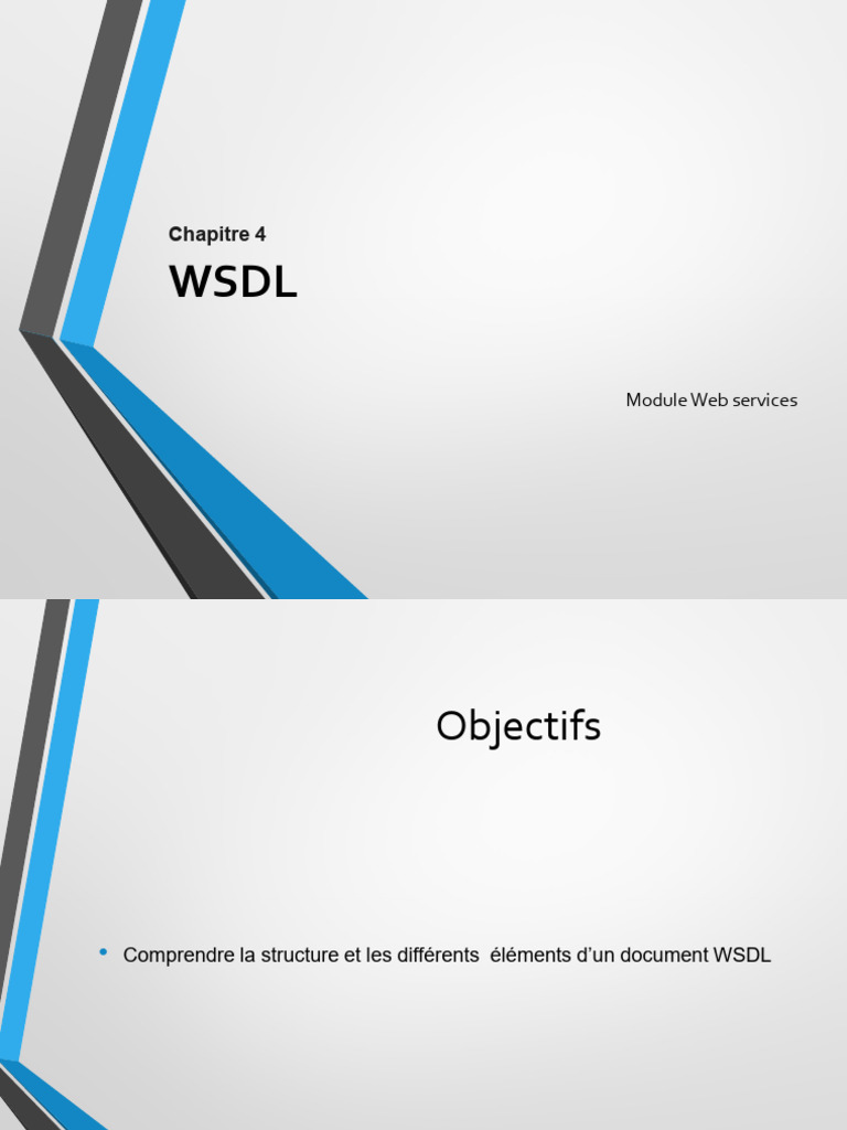 Comprendre la structure d'un document WSDL | PDF | Service web | Internet