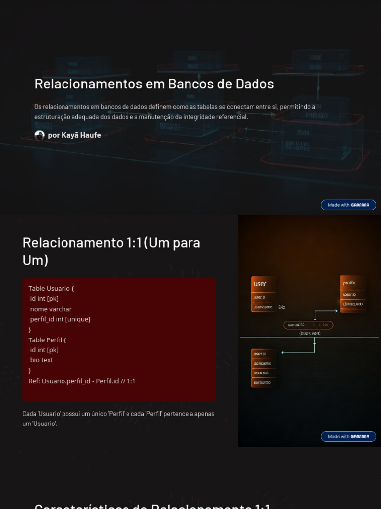 Relacionamentos_DBML | PDF | Tabela (banco de dados) | Bancos de dados