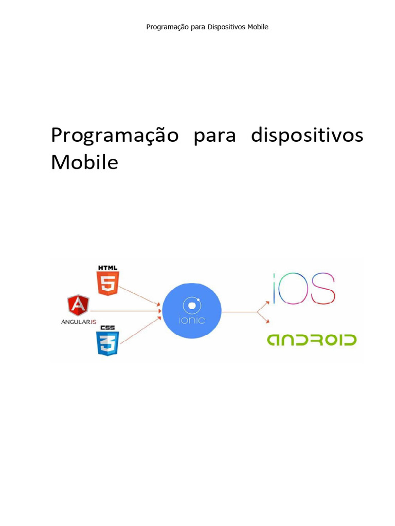 Programação Mobile: Guia Completo | PDF | Script Java | Software de ...