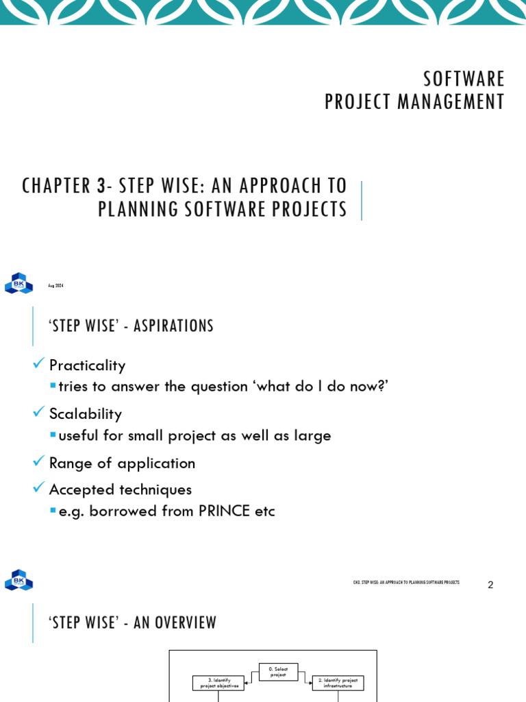 Step Wise Software Project Planning Guide | PDF | Risk | Software