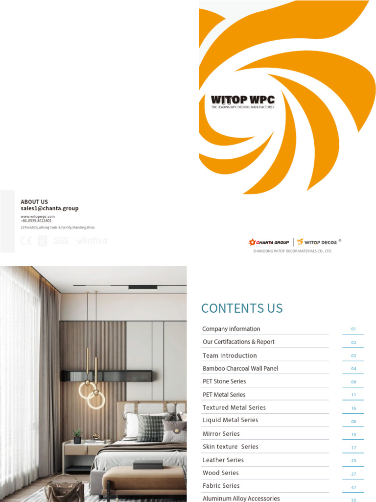 WPC Decking and Wall Panel Solutions | PDF | Materials | Building ...