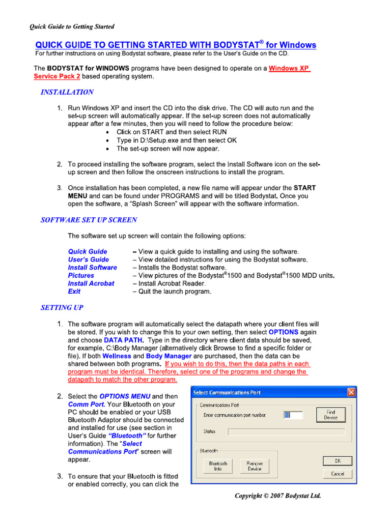 Body Stat | PDF
