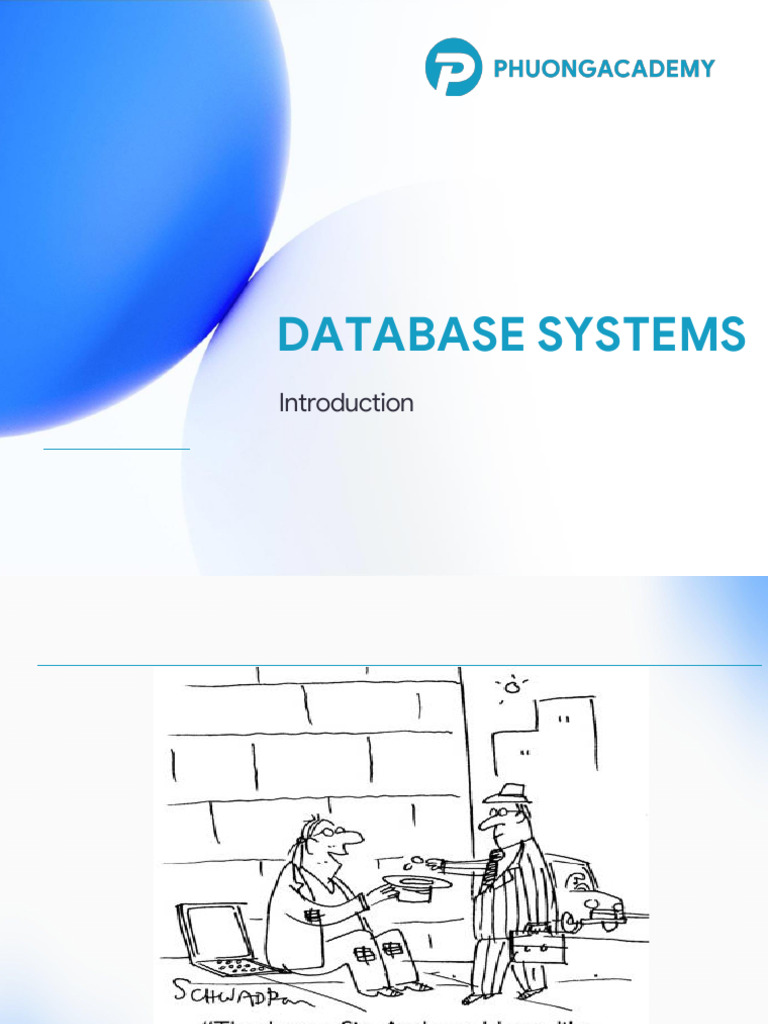 1. Database Systems - Introduction | PDF | Databases | Relational Database