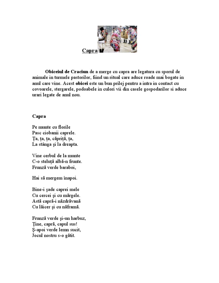 Capra | PDF