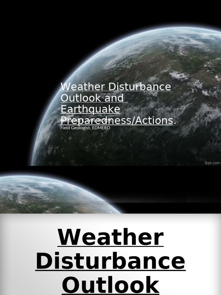Weather and Earthquake Preparedness Guide | PDF | Tsunami | Earthquakes