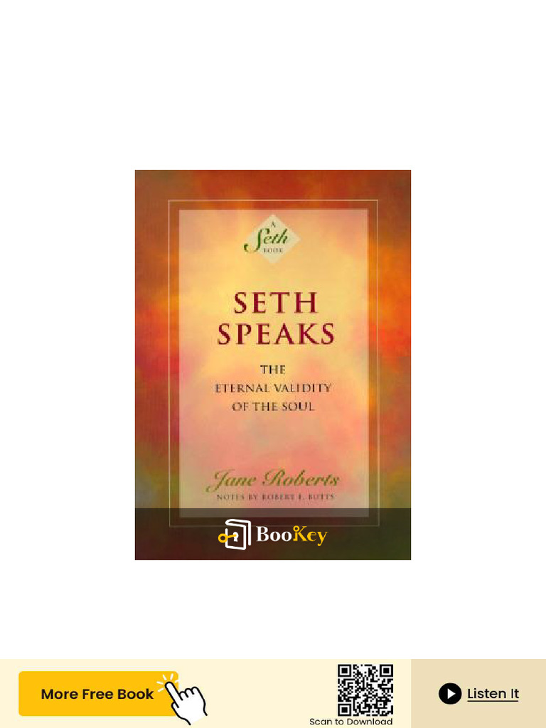 Seth Speaks: Exploring Human Consciousness | PDF | Experience ...