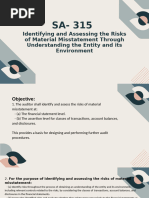 ISA 315 (Revised 2019) Risk Assessment Guide | PDF | Audit | Internal ...