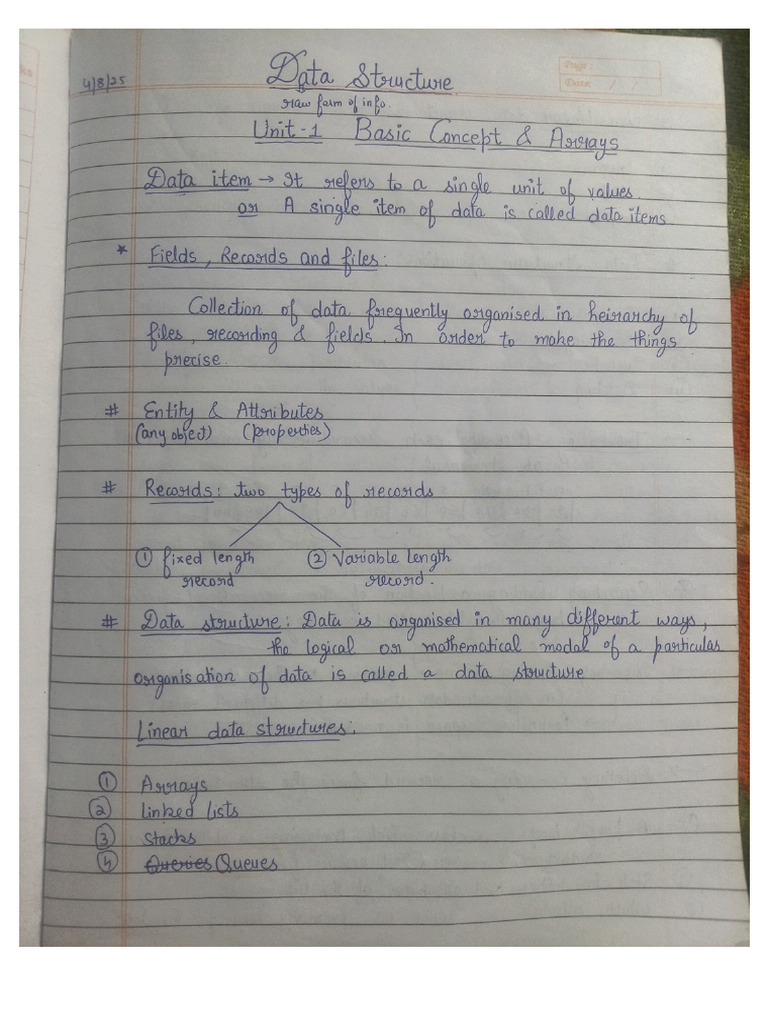 DS Notes | PDF