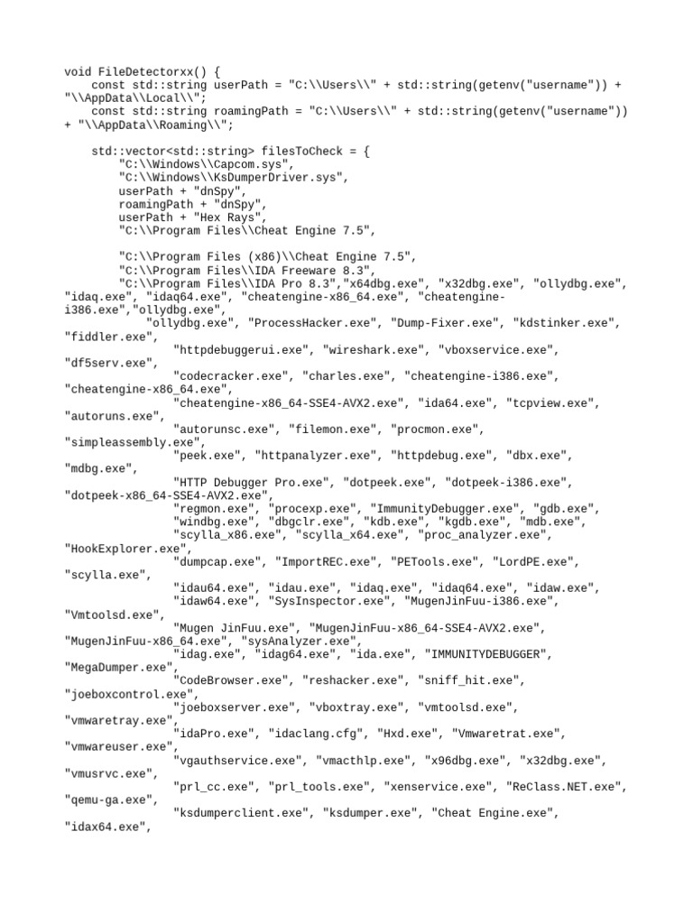 File Detection for Debugging Tools | PDF | Computer Programming | Computing