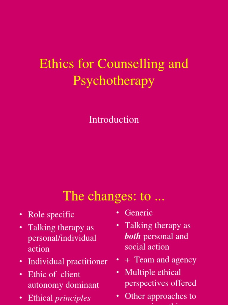 ethics in counselling essay pdf