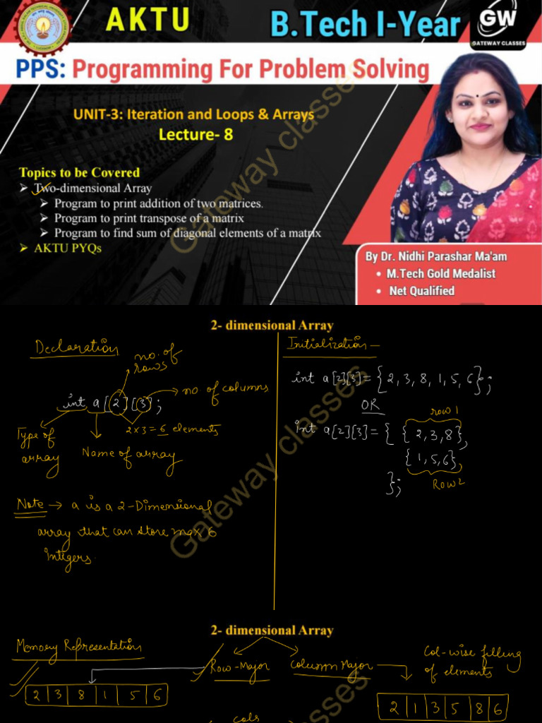 PPS U 3 Lec 8 Notes | PDF