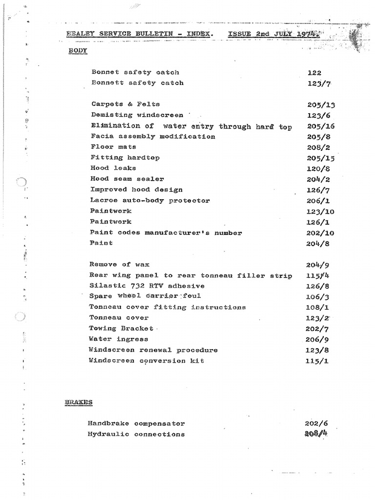 Parts Bulletin 05b | PDF