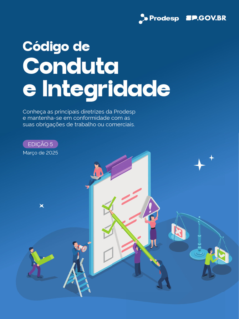 Código de Conduta Prodesp: Diretrizes Éticas | PDF | Privacidade de ...