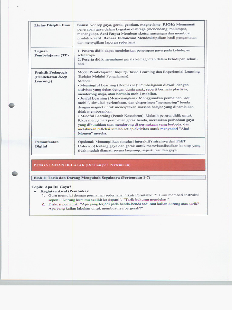 Modul Ajar | PDF