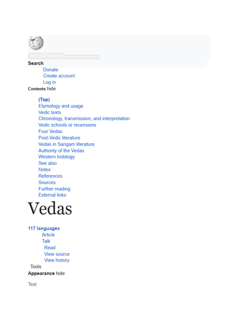 Overview of the Vedas in Hinduism | PDF | Vedas | Upanishads
