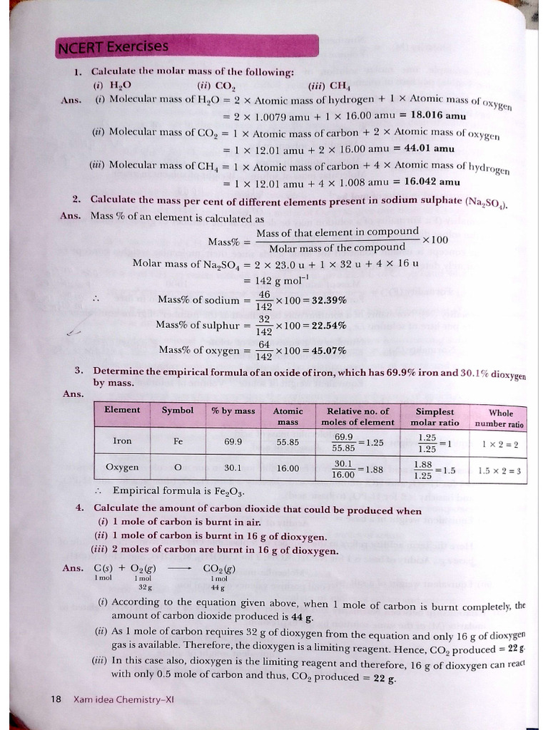 Exercise (Chapter 1) | PDF