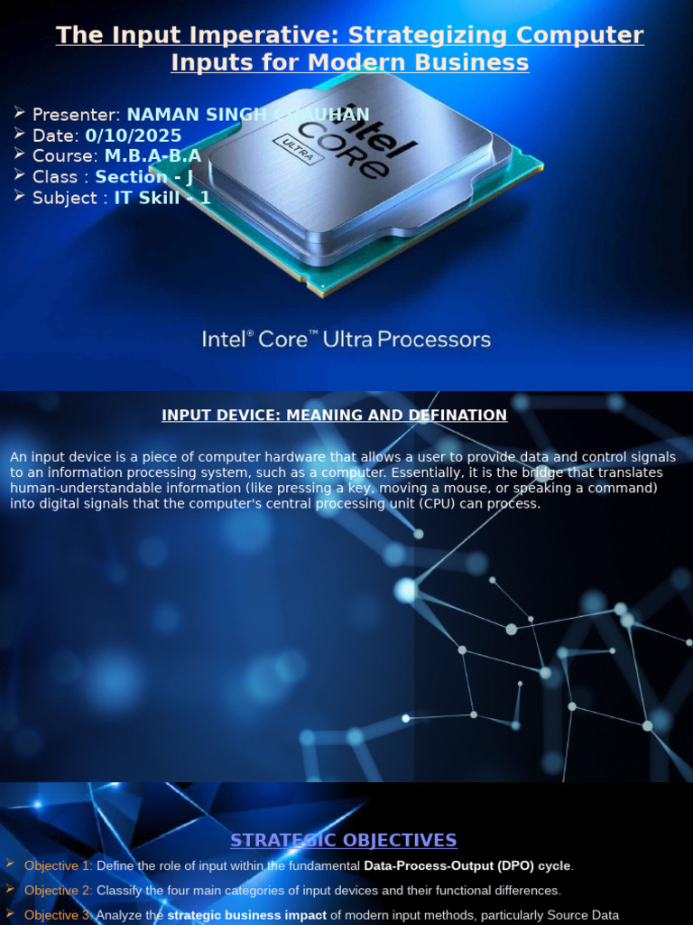 Optimizing Computer Input Strategies | PDF