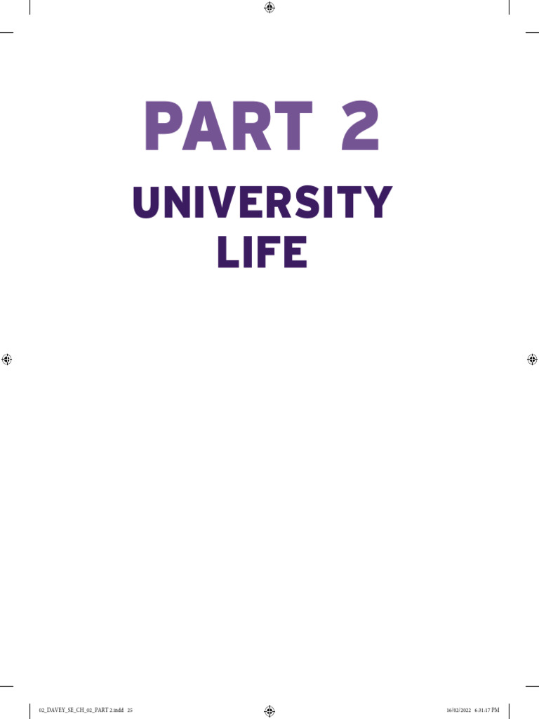 Settling into University Life Guide | PDF | Lecture | Distance Education