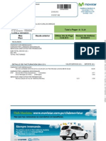 Total A Pagar: Deuda Anterior Mes: Descripcion de Los Principales Conceptos Facturables