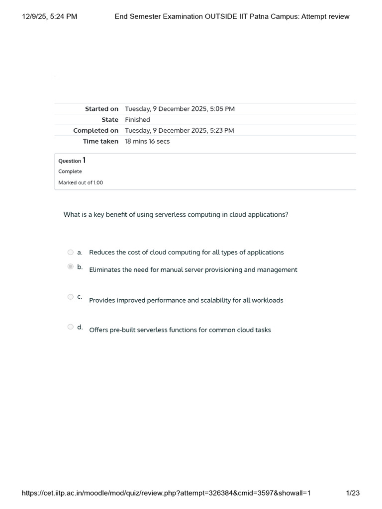 Cloud Computing Exam Questions Review | PDF | Cloud Computing ...
