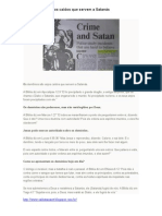 Demônios São Anjos Caídos Que Servem A Satanás