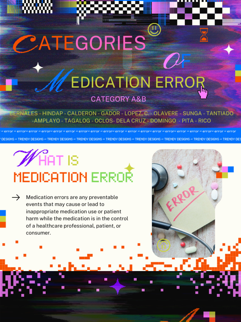 Understanding Medication Errors | PDF | Medical Prescription | Pharmacy