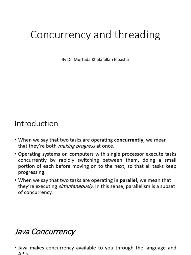 Java Concurrency and Threading Explained | PDF | Thread (Computing ...