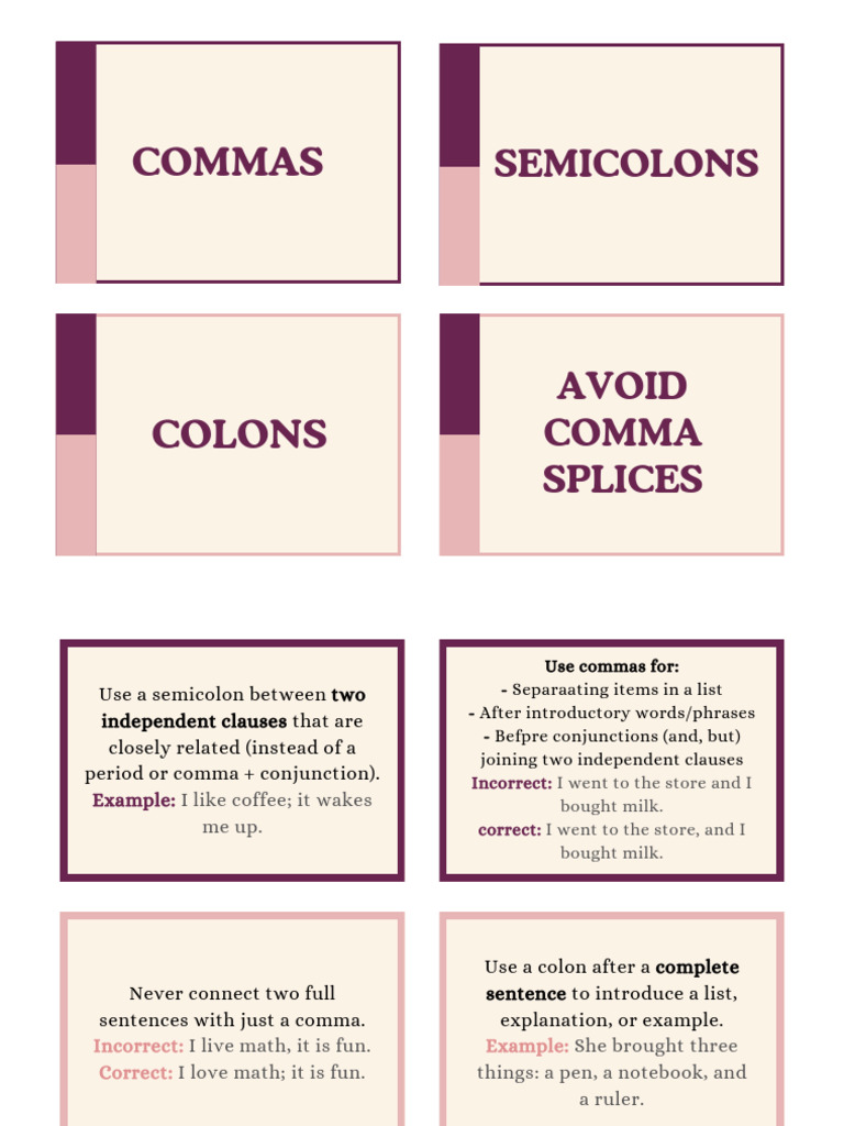 Commas.pdf | PDF | Comma | Grammar