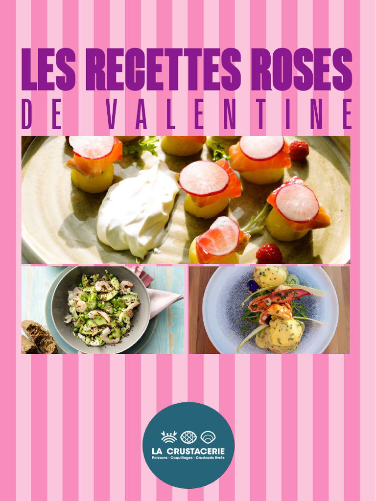 Recettes de plats roses raffinés | PDF | sauce | Nourritures