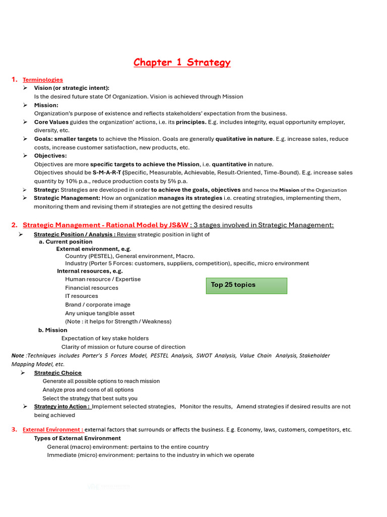 Summary Notes PDF 250517 132813 | PDF | Franchising | Marketing