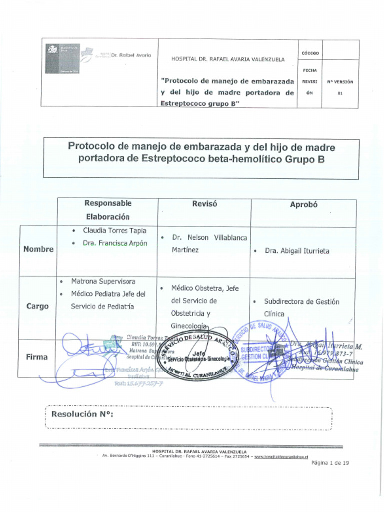 Protocolo SGB | PDF