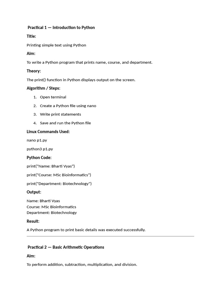 Python Basics: Print, Math, DNA Handling | PDF | Genetic Code ...