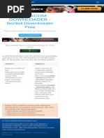 Scribd Document Downloader Guide | PDF