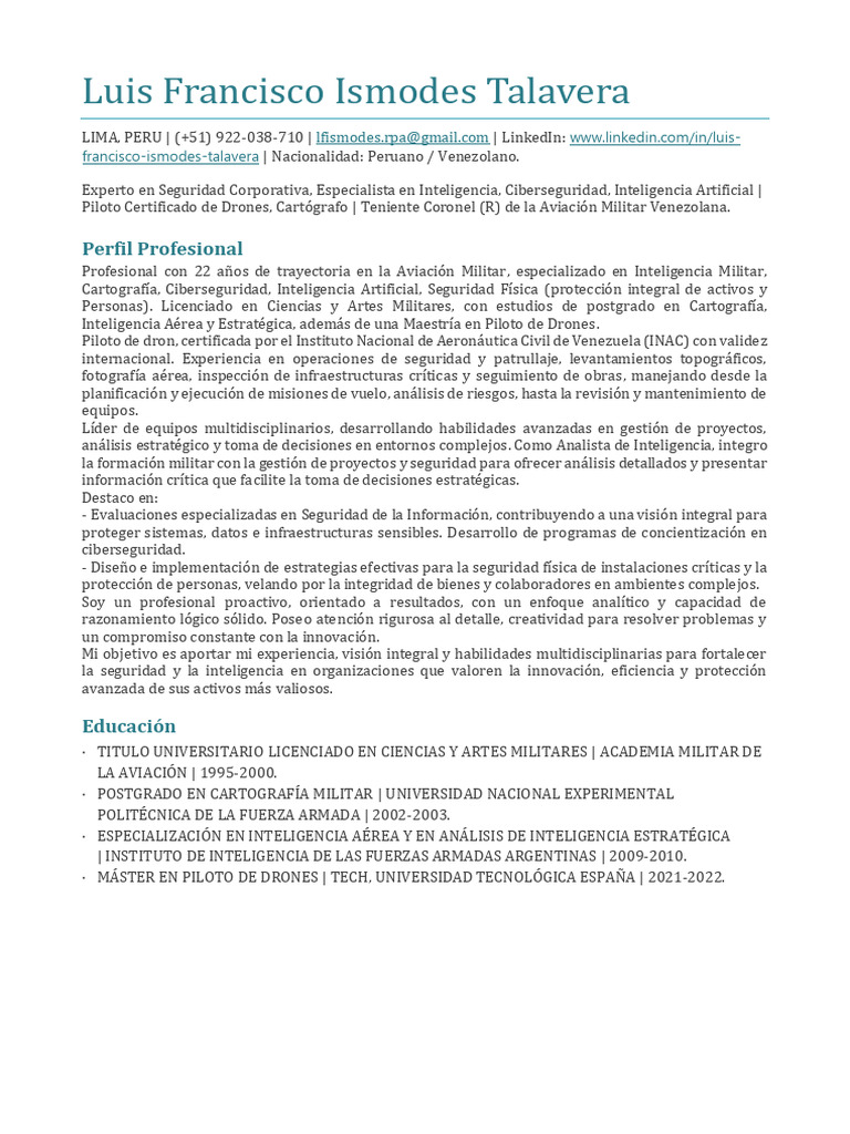 Luis Francisco Ismodes Talavera | PDF | La seguridad informática ...