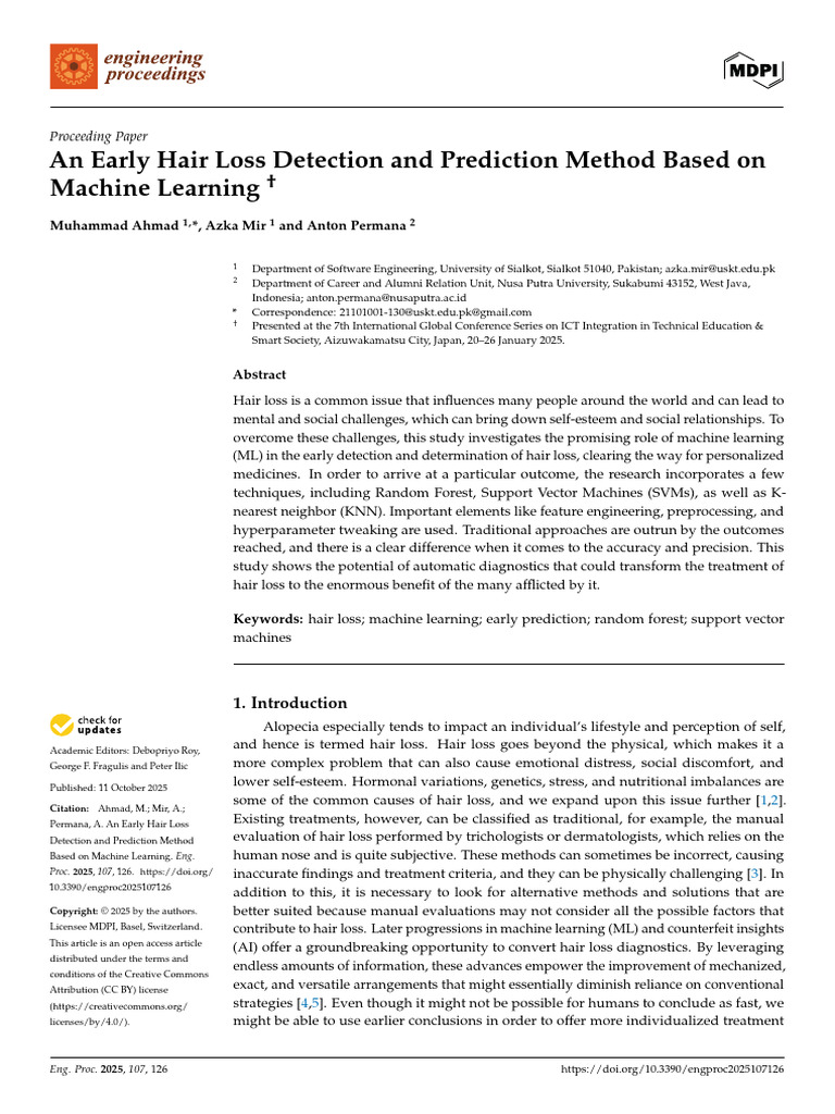 engproc-107-00126 | PDF | Accuracy And Precision | Machine Learning