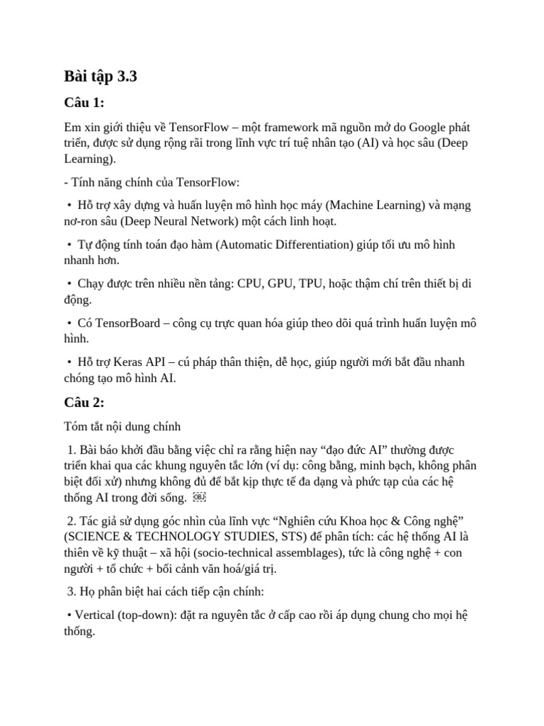 Su Dung AI | PDF