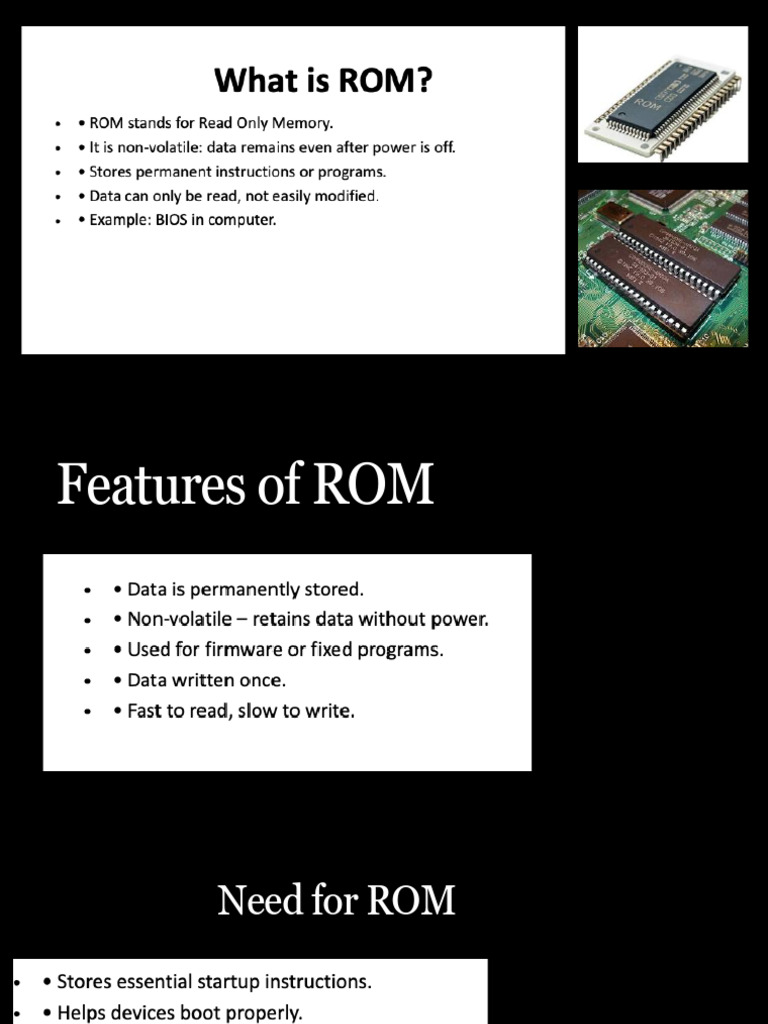 Presentation - Read-Only Memory Explained | PDF | Read Only Memory ...