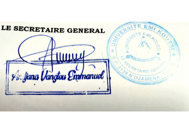 Cachet Et Signature | PDF
