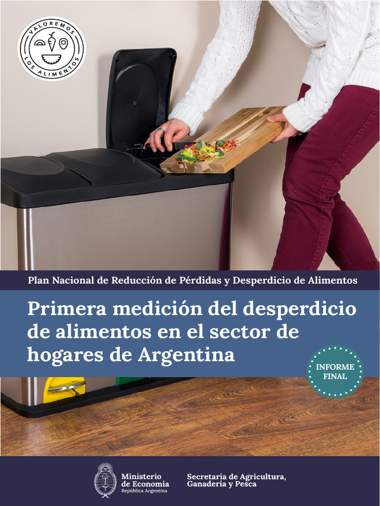 Desperdicio de Alimentos en Hogares Argentinos | PDF | Alimentos ...