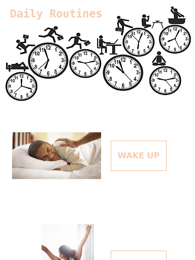 Daily Routines and Time Management | PDF