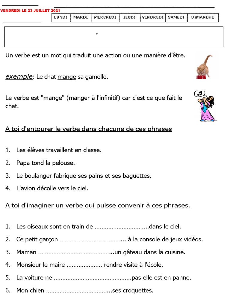 Conjugaison des verbes en français | PDF | Verbe | Nombre grammatical