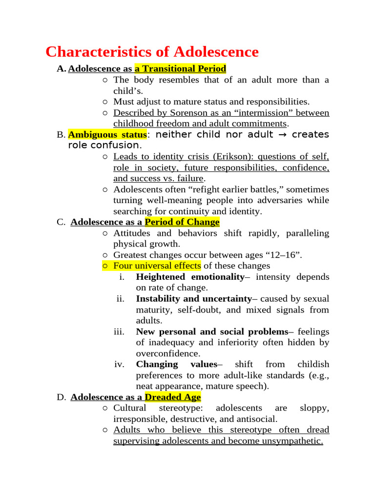 Understanding Adolescent Development | PDF | Puberty | Adolescence