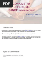 Thumb and MCP Goniometry Guide | PDF